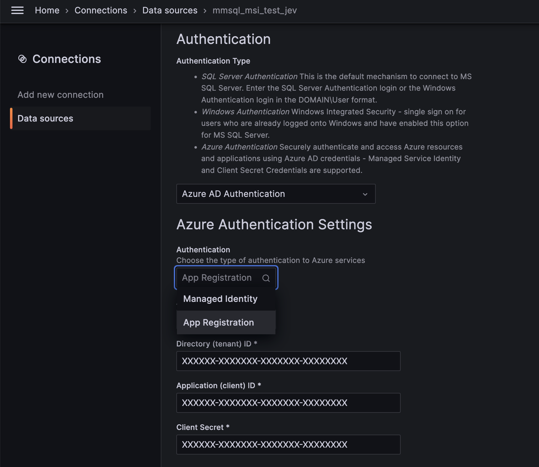 Azure MSI Authentication Azure MSI Authentication