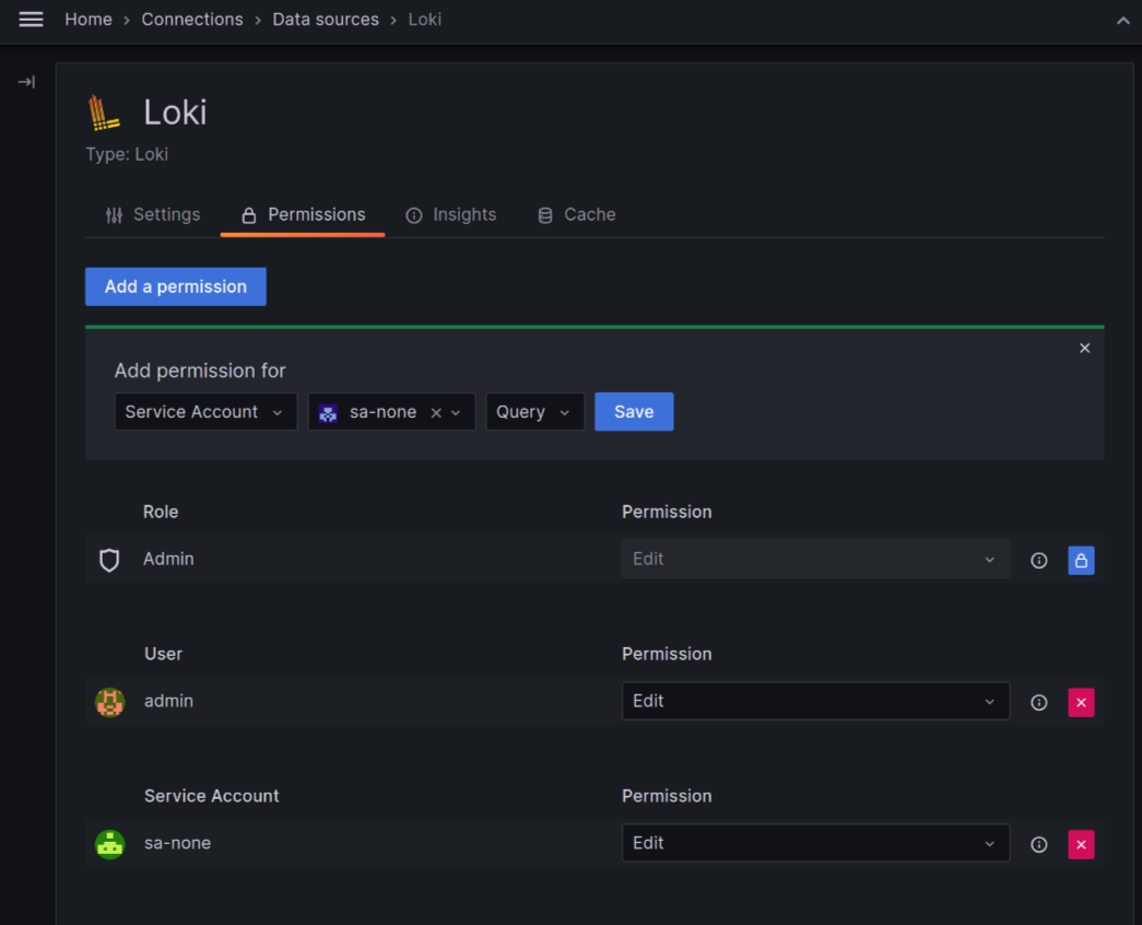 Data source permissions in 10.2 Data source permissions in 10.2